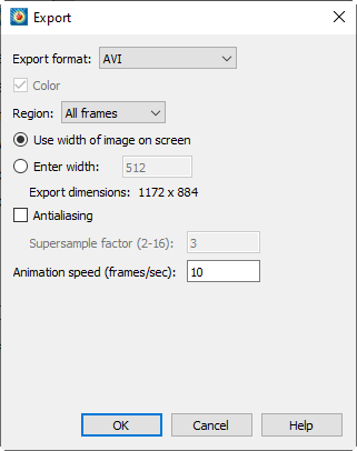 Animation Export
