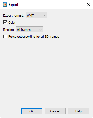 WMF Export