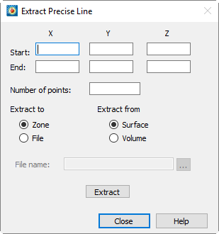 addon extract precise line