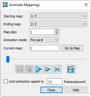 animate mappings