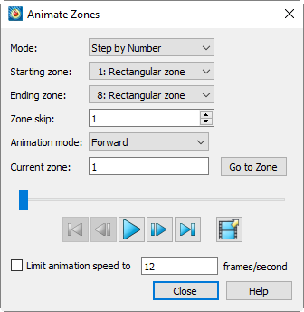 animate zones