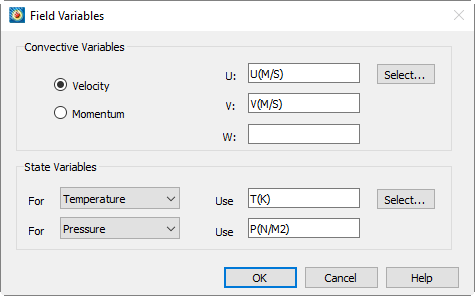 field variables