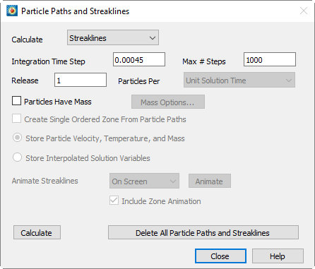 particle paths and streaklines