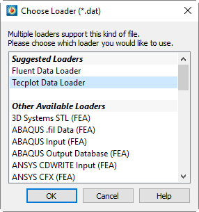 choose loader