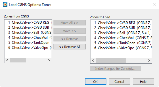 load cgns options zones