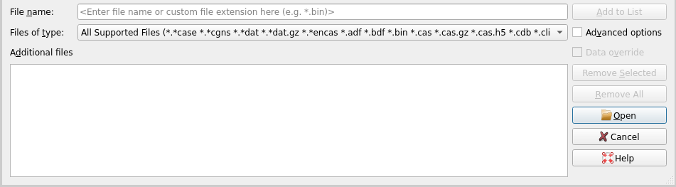 load data files linux