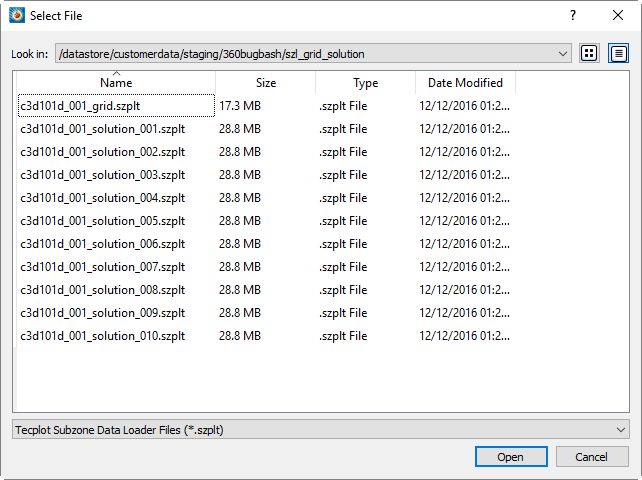 remote select file
