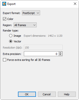 export postscript
