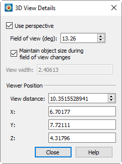3d view details