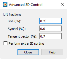 advanced 3d controls