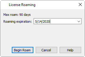 license roaming