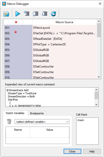 macro debugger