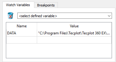 macro debugger watch variables