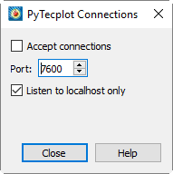 pytecplot connections
