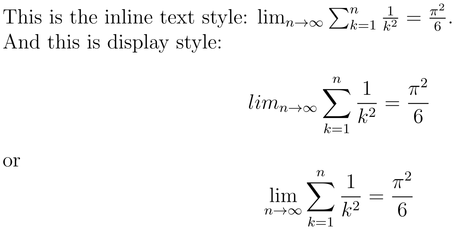 TeX example3