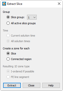extract current slices