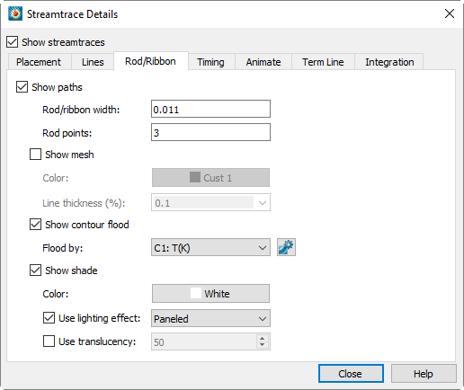 streamtrace details rodribbon