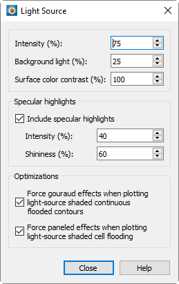light source 740