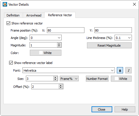 vector details reference vector