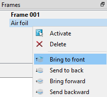 frames arrange