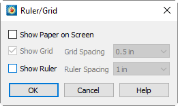 ruler grid