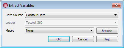 extract variables