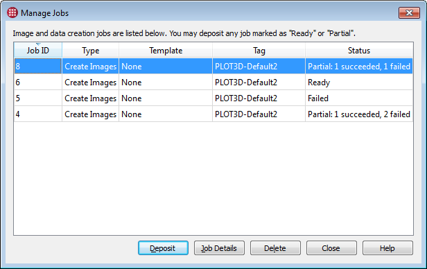 manage jobs