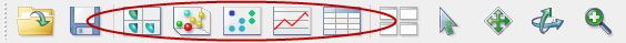 chorus toolbar view buttons