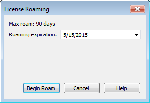 license roaming