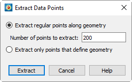 extract data points