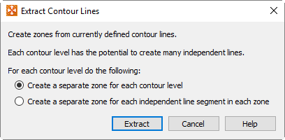 extract contour lines