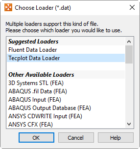 choose loader