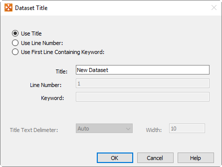 general text loader dataset titles