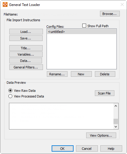 import general text