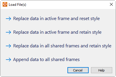 load data file warning complex