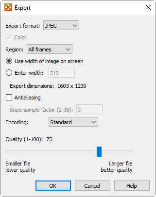 export jpg
