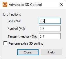 advanced 3d controls