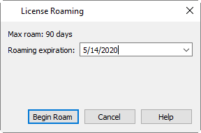 license roaming