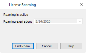 license roaming roaming
