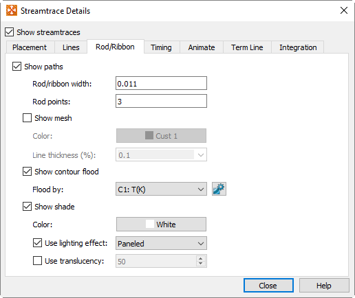 streamtrace details rodribbon