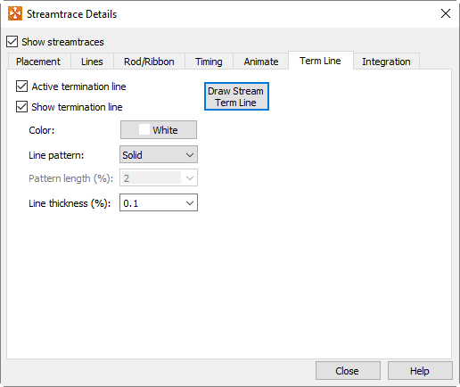 streamtrace details term line