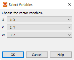 select variables