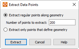 extract data points