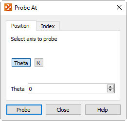 probe at position polar