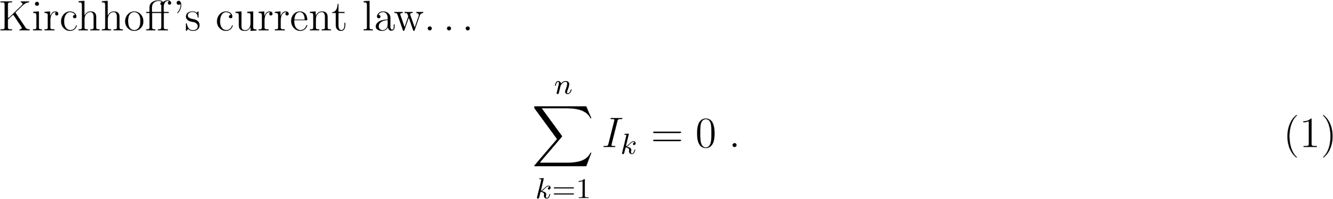 TeX example1