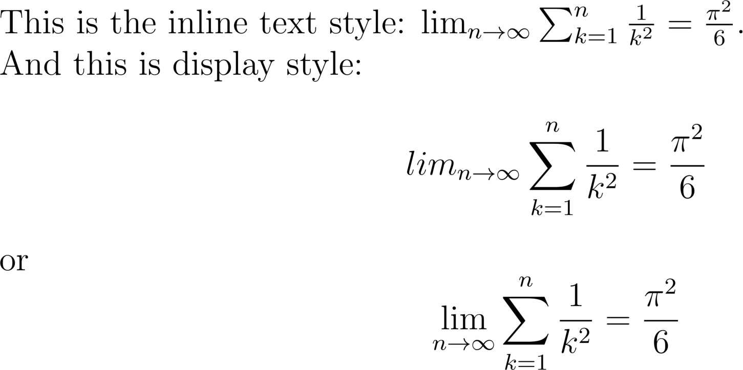 TeX example3