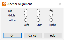 anchor alignment