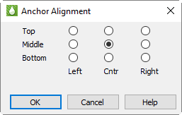 anchor alignment
