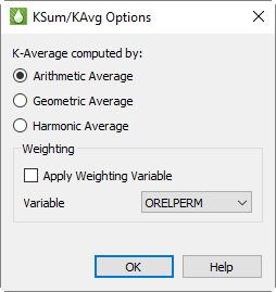 ksum kavg options