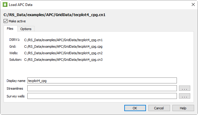 load grid data apc files